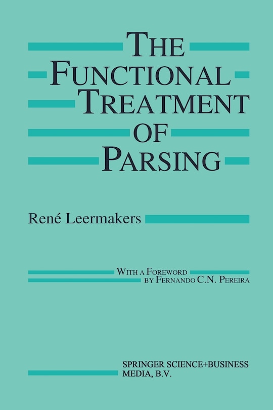 Front cover_The Functional Treatment of Parsing