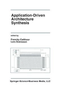 Couverture_Application-Driven Architecture Synthesis