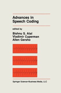 Front cover_Advances in Speech Coding
