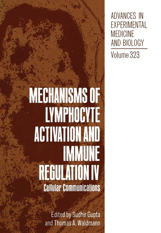 Couverture_Mechanisms of Lymphocyte Activation and Immune Regulation IV