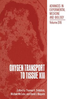 Front cover_Oxygen Transport to Tissue XIII