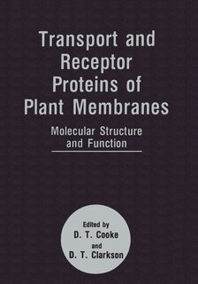 Couverture_Transport and Receptor Proteins of Plant Membranes