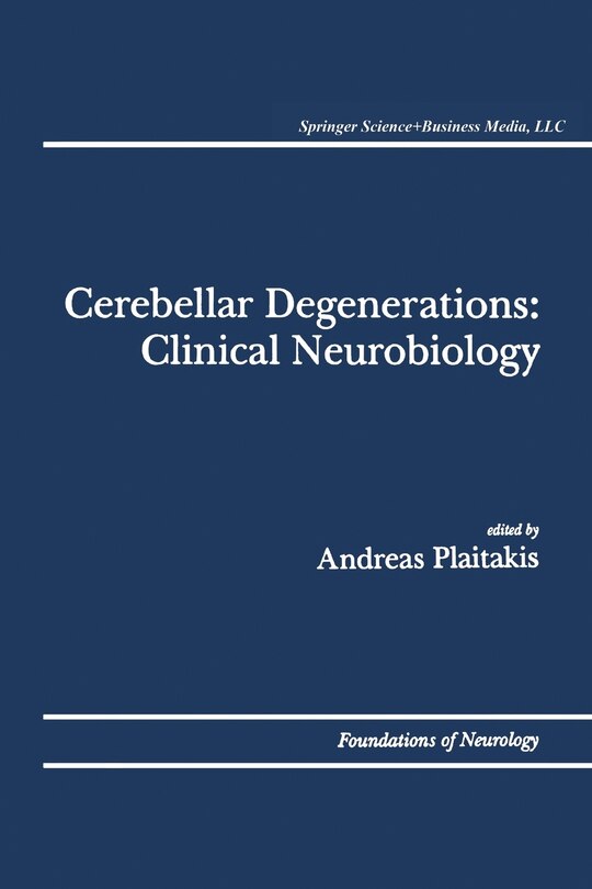 Front cover_Cerebellar Degenerations