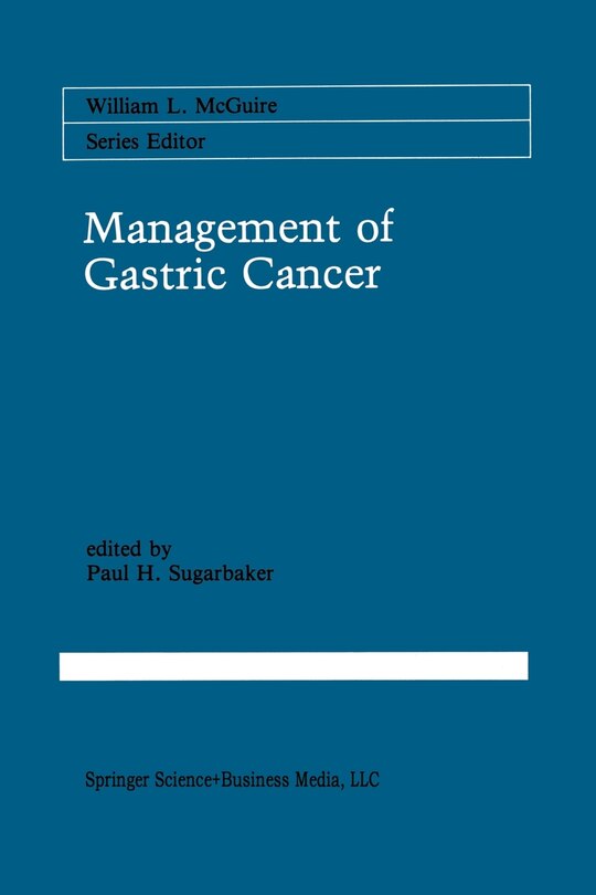 Couverture_Management of Gastric Cancer