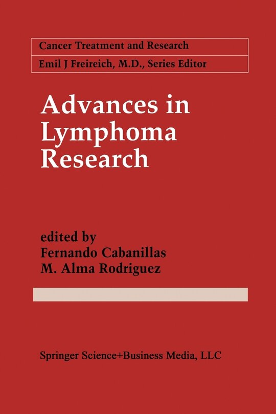 Front cover_Advances in Lymphoma Research