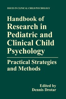 Couverture_Handbook of Research in Pediatric and Clinical Child Psychology