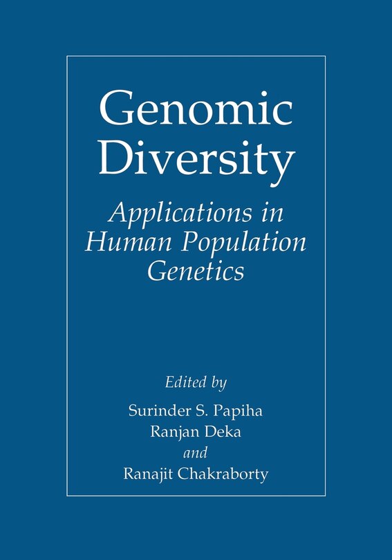 Front cover_Genomic Diversity