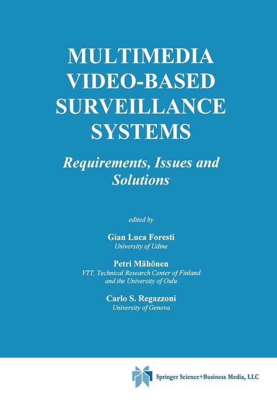 Front cover_Multimedia Video-Based Surveillance Systems