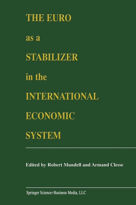 Couverture_The Euro as a Stabilizer in the International Economic System