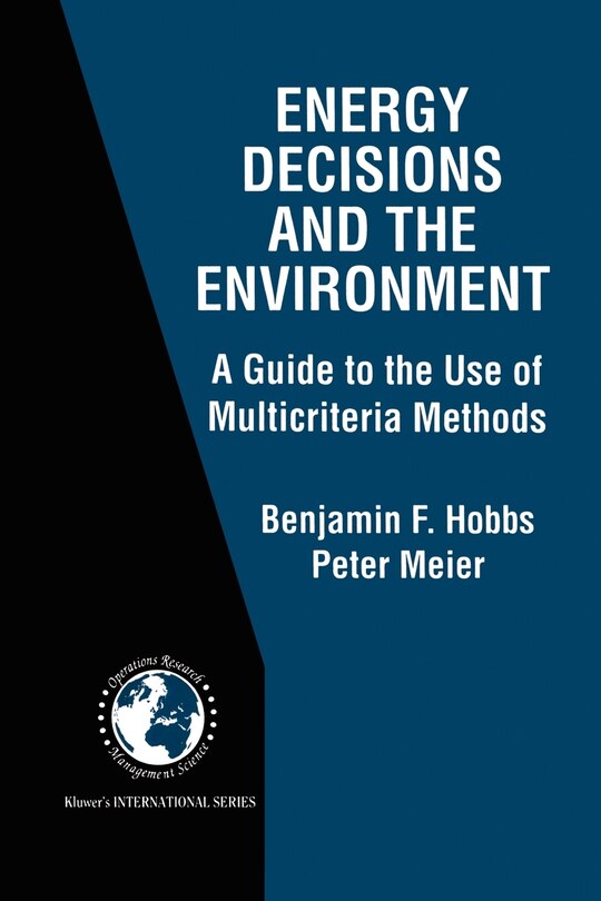 Couverture_Energy Decisions and the Environment