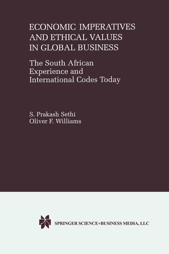 Couverture_Economic Imperatives and Ethical Values in Global Business