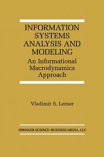 Front cover_Information Systems Analysis and Modeling
