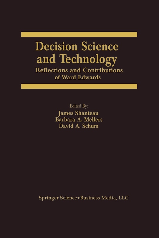 Couverture_Decision Science and Technology