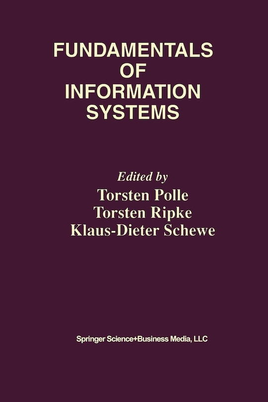 Couverture_Fundamentals of Information Systems