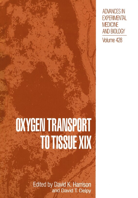 Front cover_Oxygen Transport to Tissue XIX