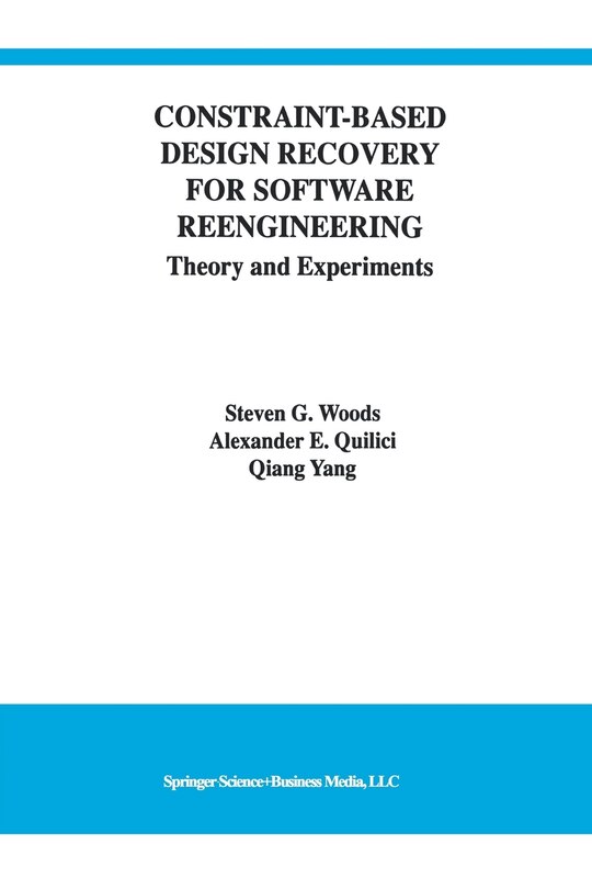 Couverture_Constraint-based Design Recovery For Software Reengineering