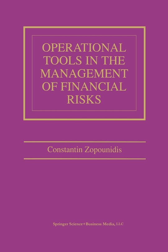Couverture_Operational Tools in the Management of Financial Risks