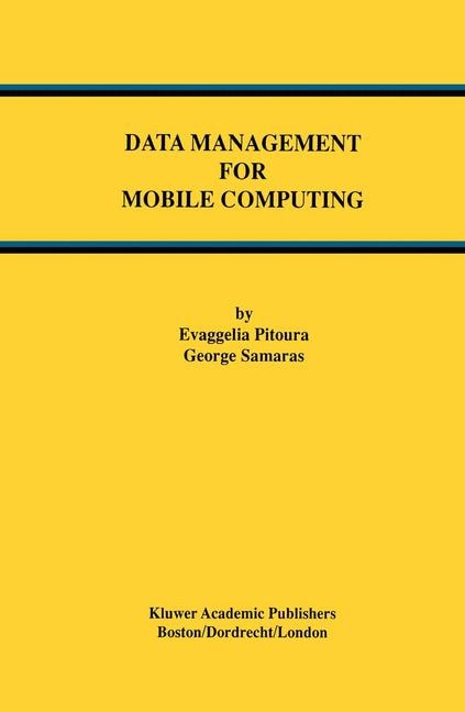 Front cover_Data Management For Mobile Computing