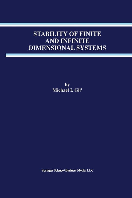 Front cover_Stability of Finite and Infinite Dimensional Systems