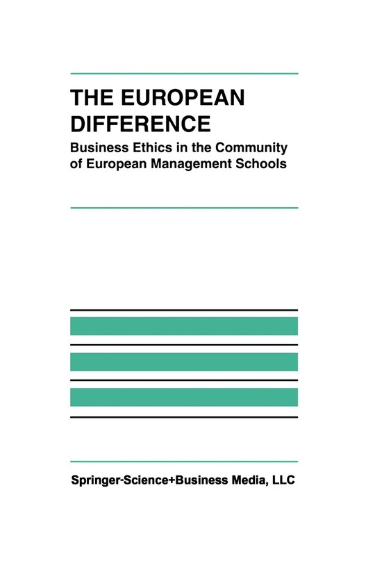 Couverture_The European Difference