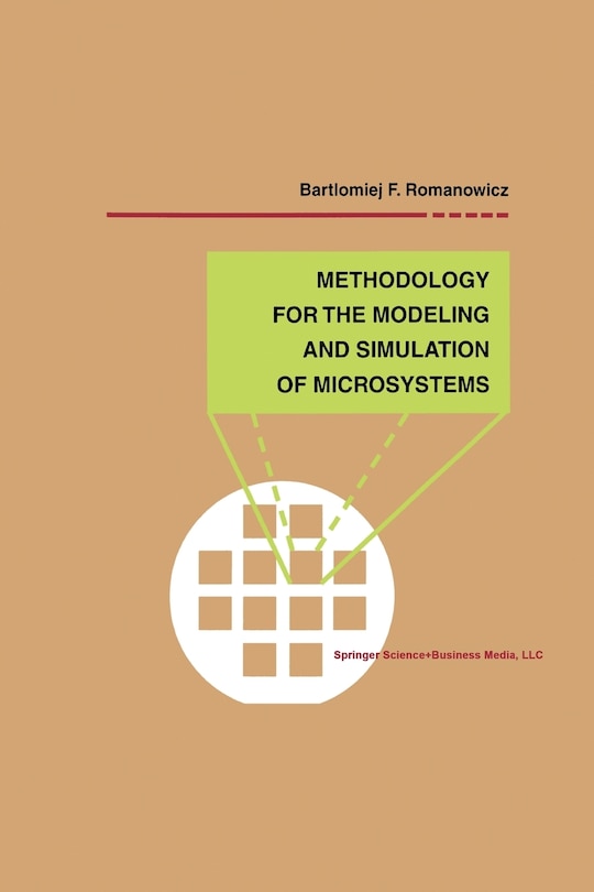 Couverture_Methodology For The Modeling And Simulation Of Microsystems