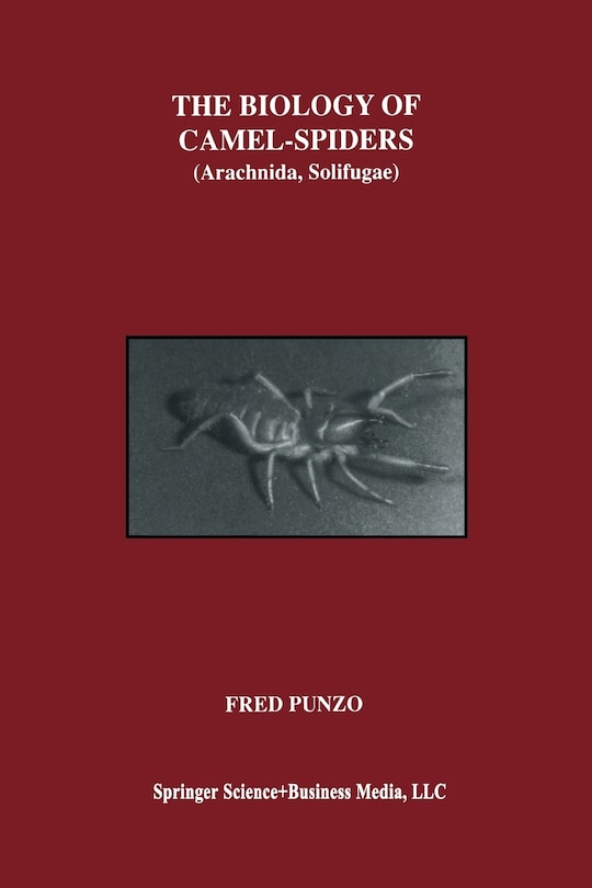 Couverture_The Biology of Camel-Spiders