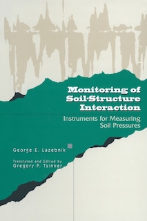 Couverture_Monitoring of Soil-Structure Interaction