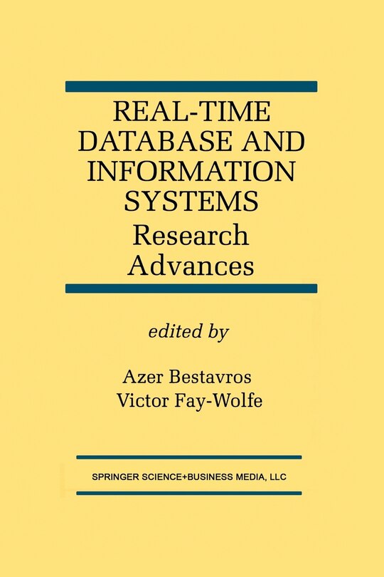 Couverture_Real-time Database And Information Systems