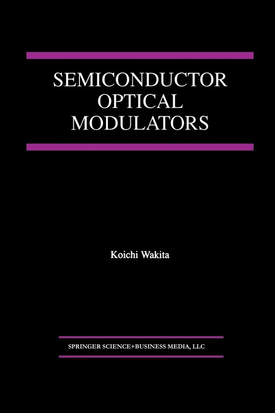 Front cover_Semiconductor Optical Modulators