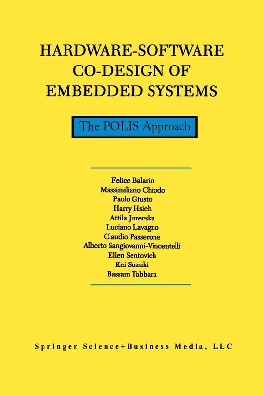 Couverture_Hardware-Software Co-Design of Embedded Systems