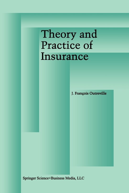 Front cover_Theory and Practice of Insurance