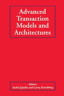 Front cover_Advanced Transaction Models and Architectures