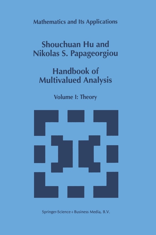 Front cover_Handbook of Multivalued Analysis