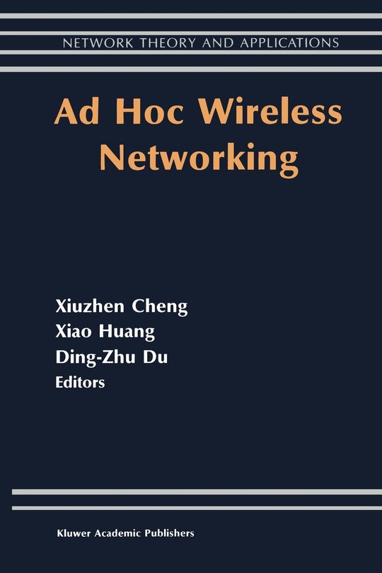 Front cover_Ad Hoc Wireless Networking