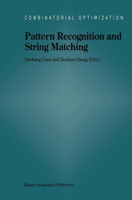 Front cover_Pattern Recognition and String Matching