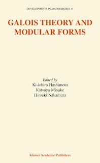 Front cover_Galois Theory and Modular Forms