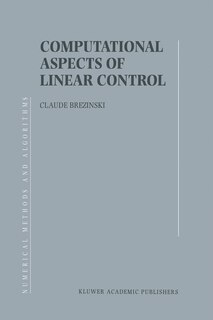 Front cover_Computational Aspects of Linear Control