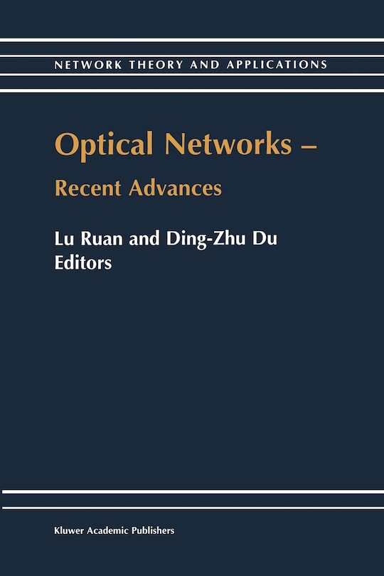 Front cover_Optical Networks - Recent Advances