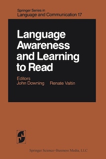 Couverture_Language Awareness and Learning to Read