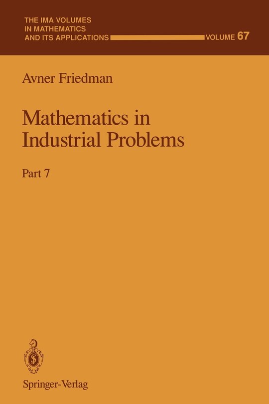 Front cover_Mathematics in Industrial Problems