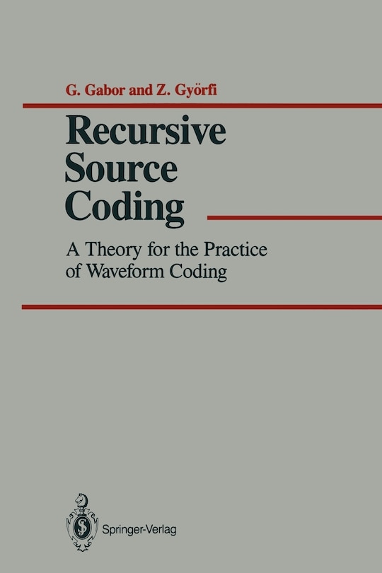 Couverture_Recursive Source Coding