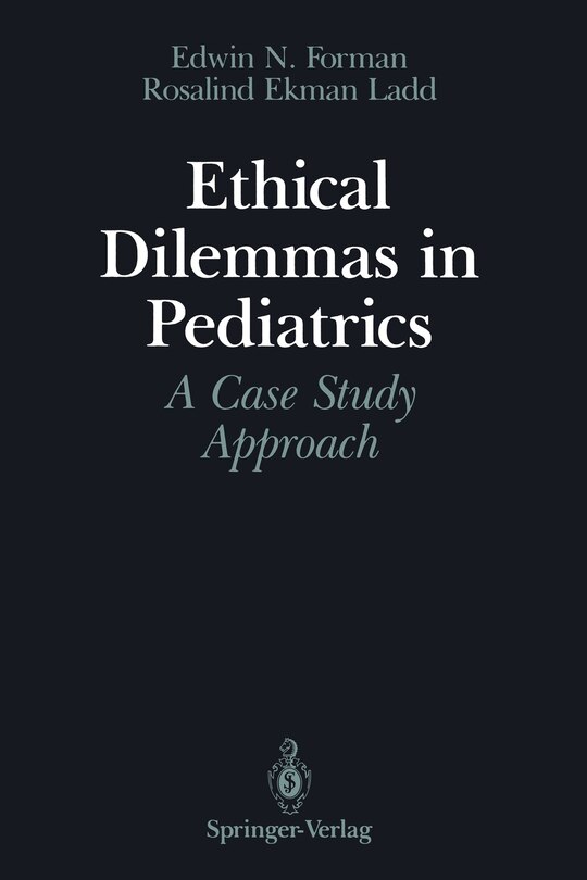 Front cover_Ethical Dilemmas in Pediatrics