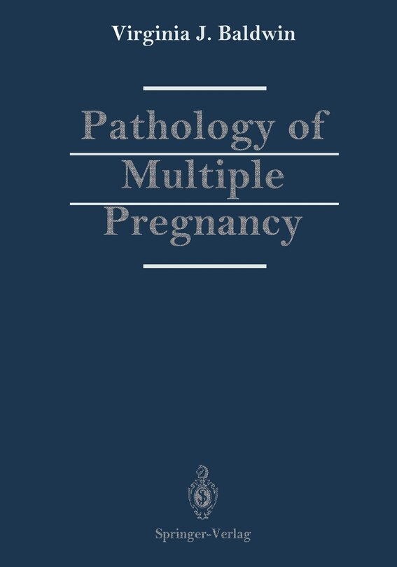 Front cover_Pathology of Multiple Pregnancy