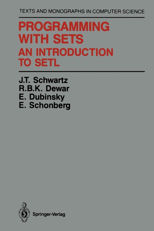 Front cover_Programming with Sets