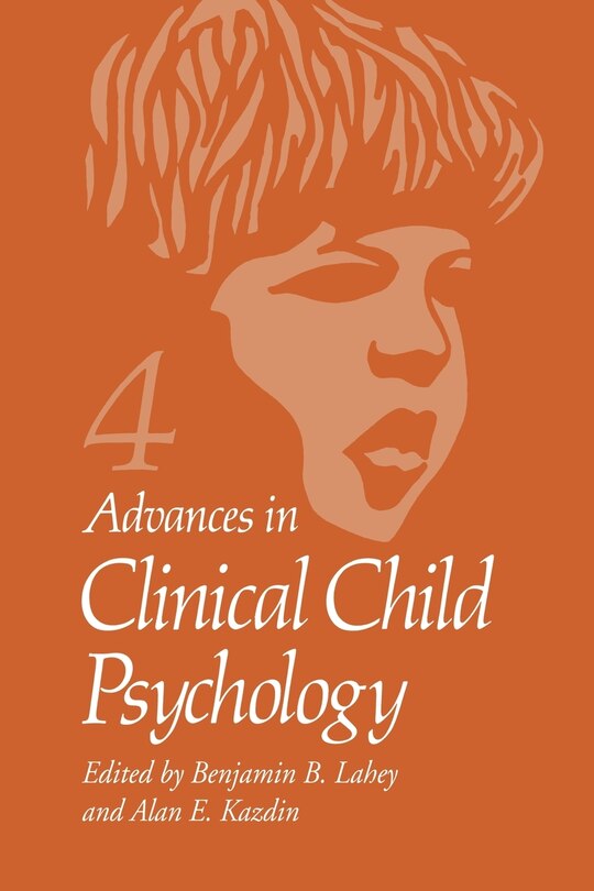 Front cover_Advances In Clinical Child Psychology