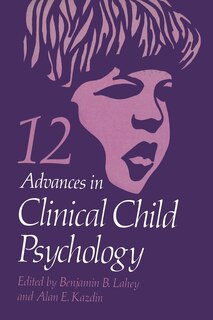 Couverture_Advances in Clinical Child Psychology