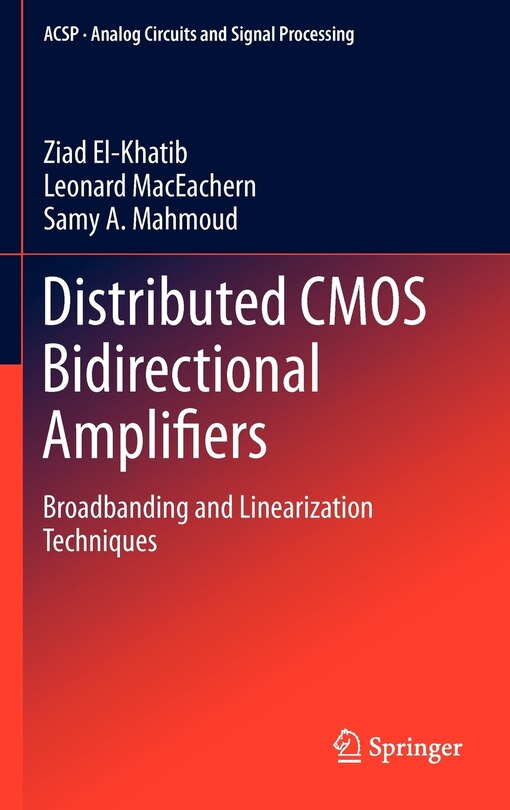 Front cover_Distributed CMOS Bidirectional Amplifiers