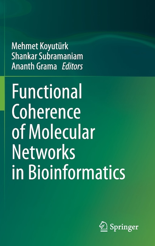 Couverture_Functional Coherence of Molecular Networks in Bioinformatics
