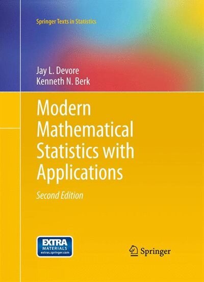 Couverture_Modern Mathematical Statistics with Applications