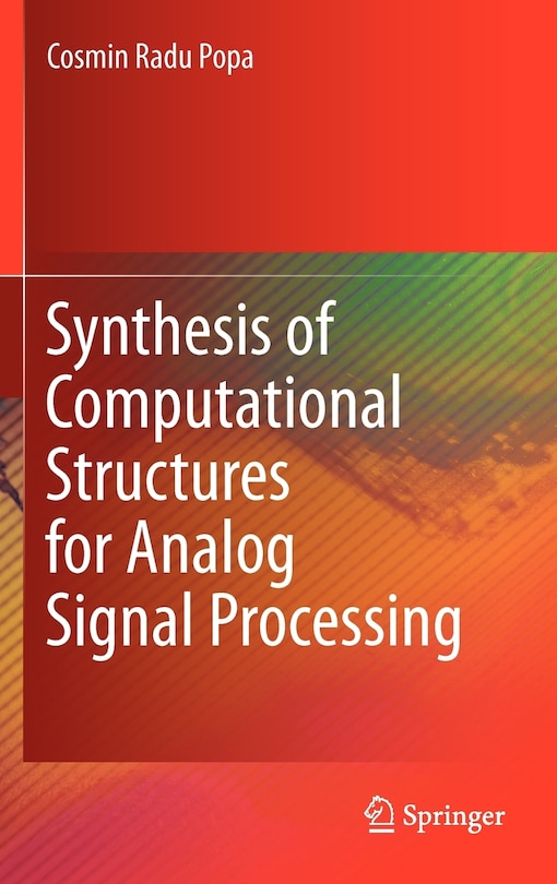 Couverture_Synthesis of Computational Structures for Analog Signal Processing
